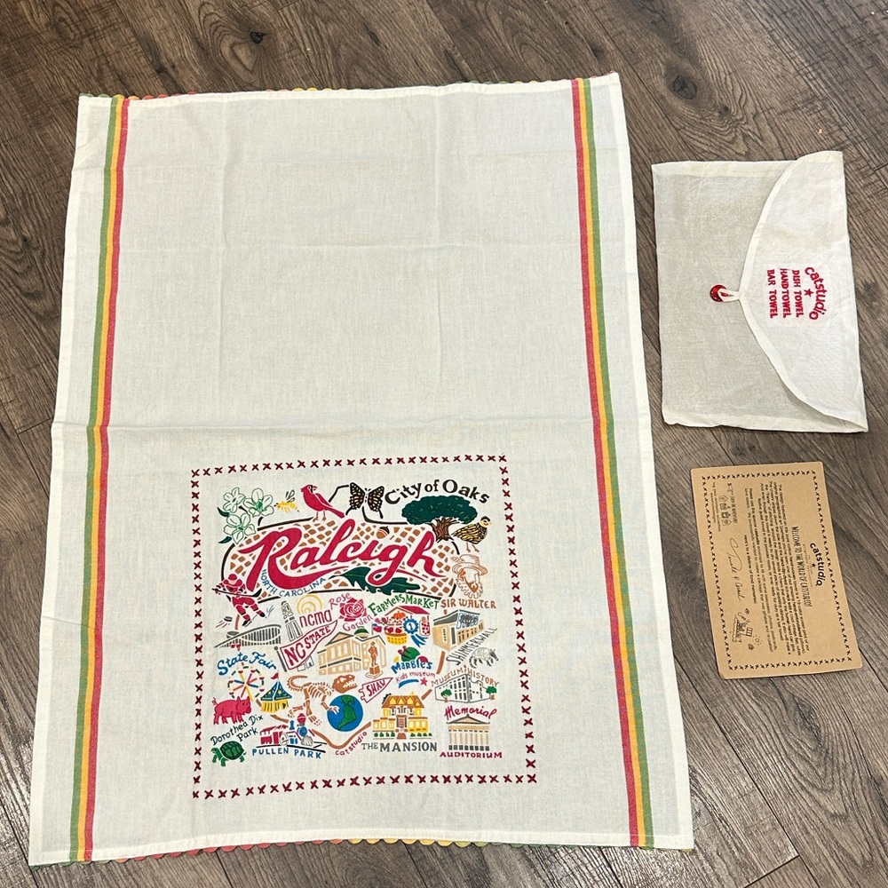 NEW Catstudio Raleigh Dish Towel - Picture 2 of 11